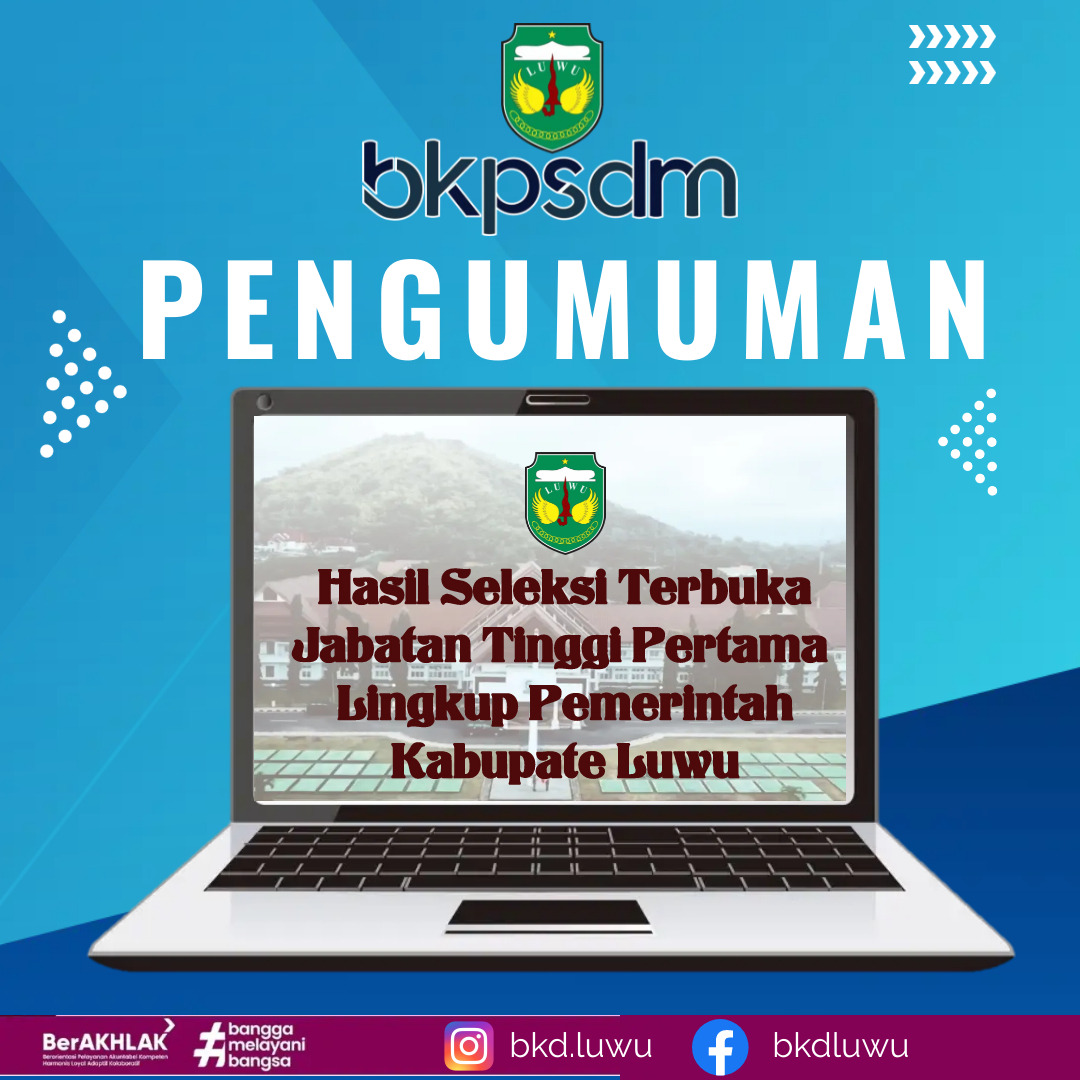 Pengumuman Penilaian Hasil Wawancara Seleksi Terbuka Jptp Ritmee Co Id