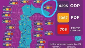 Satu Warga Luwu Terkonfirmasi Positif Covid-19, Dirawat di RSUD Soppeng