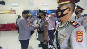 Sertijab, Wakapolres dan Tiga Kasat Polres Palopo Resmi Bertugas