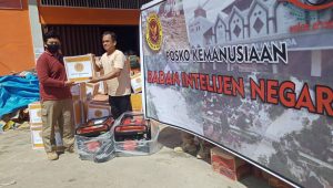 Peduli Sesama, BIN Serahkan Bantuan ke Korban Banjir Bandang Masamba