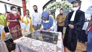 Indah Resmikan Gereja Toraja Jemaat Minna Klasis Bonebone