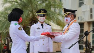 Peringatan HUT RI Ke-75 di Lutim Terapkan Protokol Kesehatan