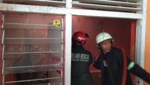 Penginapan Muncul Terbakar, Lantai Dua Dilalap Api