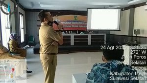 Kepala Bappeda Paparkan Target dan Realisasi RPJMD Kabupaten Luwu