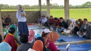 Kemarin Debat Kandidat di Makassar, Hari Ini Indah Putri Syukuran Panen Bersama Warga Sukadamai