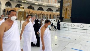Jamaah Umroh Perdana Asal Indonesia Tiba di Arab Saudi