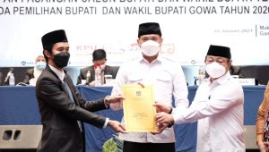 SELAMAT!!! KPU Gowa Tetapkan Adnan-Kio Bupati dan Wakil Bupati Terpilih 2021-2026