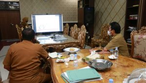 Pemkot Palopo Ikuti Rakor Strategi Komunikasi Publik Vaksinasi Covid-19