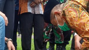 Walikota Palopo Letakkan Batu Pertama Pembangunan Miniatur Kakbah
