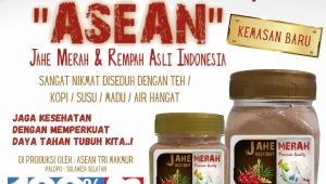 Jahe Merah Bubuk Dalam Kemasan Hadir di Palopo, Nikmat Diseduh dengan Minuman Hangat