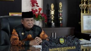 Bupati Luwu Ikuti Pelantikan 11 Kepala Daerah Secara Virtual