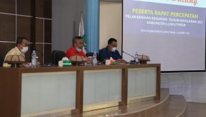 Pimpin Rakor Percepatan Kegiatan, Wabup Lutim Ingatkan Pentingnya Koordinasi