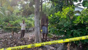 Diduga Bunuh Diri, Anak di Lutim Temukan Bapak Tergantung di Pohon