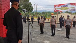 8 Personel Brimob Batalyon D Polda Sulsel Naik Pangkat