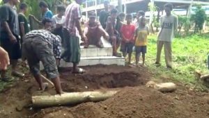 Hanya Tinggal Kafan, Jasad Warga Jeneponto Hilang di Makam