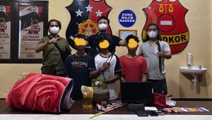 Tiga Pencuri Rumah Kosong di Belopa Diringkus Polres Luwu