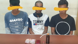 Asyik Pesta Sabu, Tiga Warga Luwu Kaget Digerebek Polisi