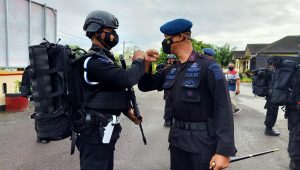 2 Peleton Brimob Pelopor D Baebunta Dikirim Amankan PON Papua