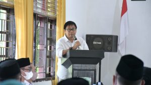 Wabup Lutra Hadiri Sertijab 9 Kepala Desa di Kecamatan Sukamaju