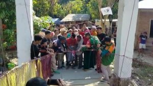 Bukan Pejabat Luwu, Marbot Masjid Resmikan Jembatan Gantung Dibangun Relawan Kemanusiaan di Siteba