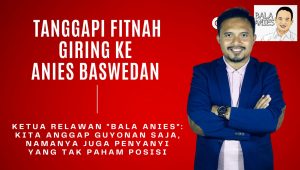 Tanggapi Giring, Ketua Relawan “Bala Anies”: Itukan Giringan Pemula dan Lucu