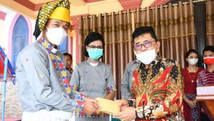 Hadiri Syukuran Tahunan Gereja Maranatha Pattene, Walikota Palopo Bantu Pembangunan Pagar