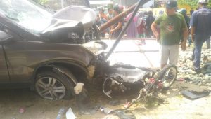 Laka Maut di Palopo, Pembatas Jalan Ditabrak, Pelajar Diseret Hingga Tewas