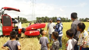 Peduli Kemajuan Pertanian di Kabupaten Luwu, Fadriaty Kembali Salurkan Alsintan