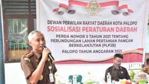 DPRD Palopo Sosialisasi Perda PLP2B di Kecamatan Sendana