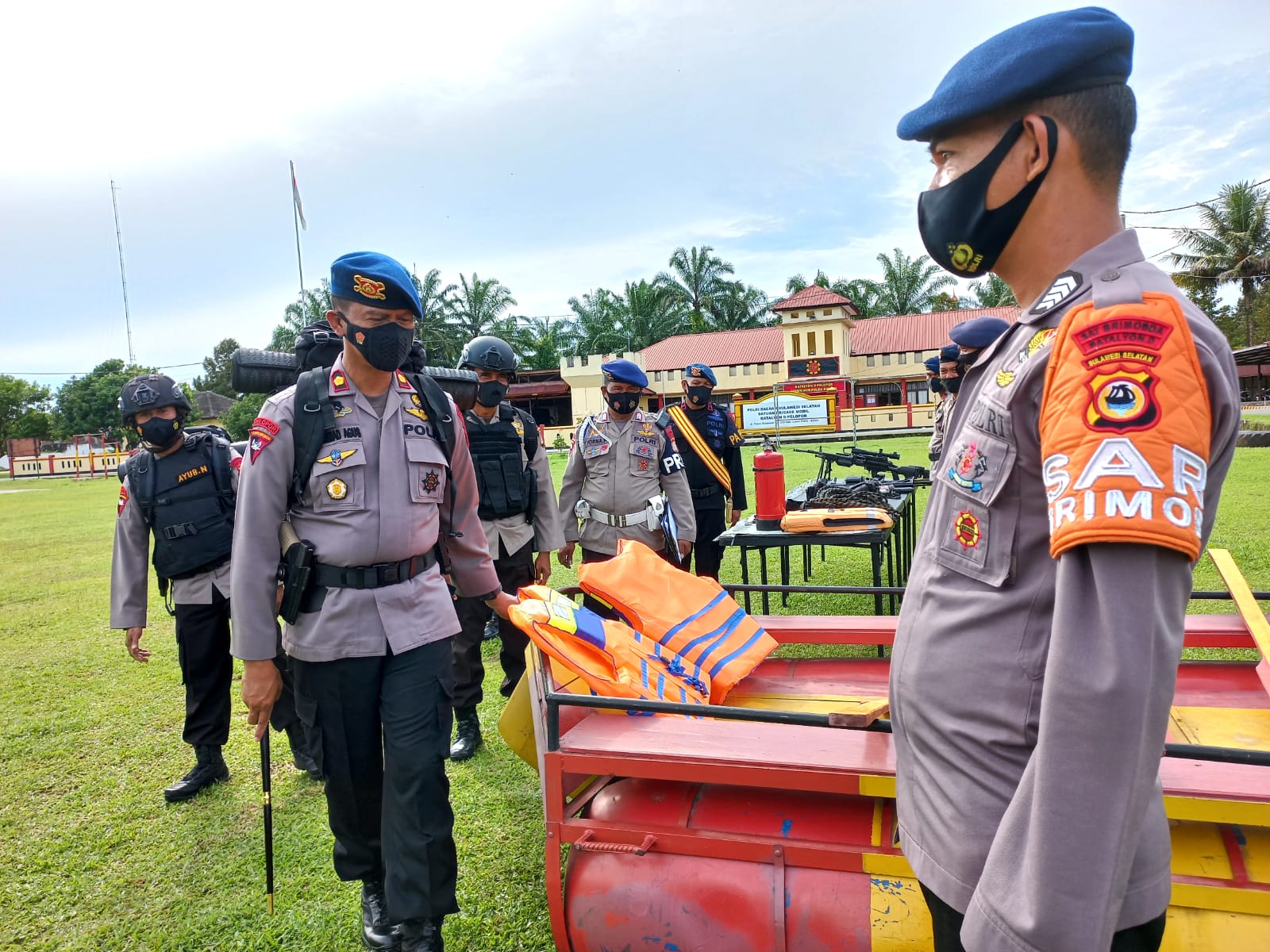 Jelang Nataru, Batalyon D Baebunta Siapkan Dua Kompi Personel Untuk ...