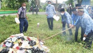 BPKPD Luwu Utara Musnahkan Benda Berharga Tahun 2021 Senilai Rp 2,3 Miliar