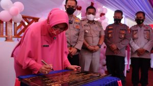 Bhayangkari Palopo Resmikan Gedung Renovasi Posyandu Kemala