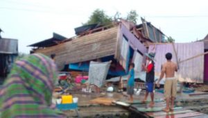 39 Rumah di Luwu Terdampak Angin Puting Beliung