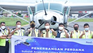 Bandara Lutra Mulai Operasikan Penerbangan Pesawat Kargo Perintis