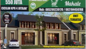 Grand Residence Makale Tawarkan Konsep Hunian Aman, Nyaman dan Ramah Lingkungan