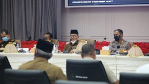 Forkopimda Palopo Rakor Bahas Pengendalian Covid-19 Varian Omicron