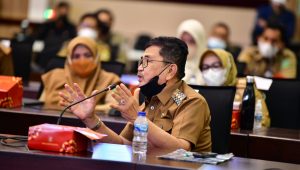 Hadiri Rakor dengan Gubernur, Walikota Palopo Tegaskan Serius Tangani Covid-19