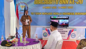 Wabup Asahan Hadiri Peringatan HUT BNN