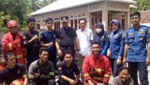 Kebakaran di Cilallang, Bupati Luwu Pantau Langsung Pemadaman Api