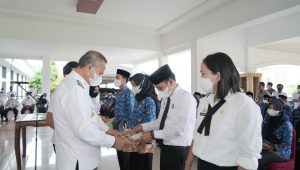 Berkah Ramadhan, 78 CPNS dan 18 PPPK Terima SK dari Bupati Luwu