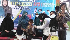 Hari Pertama BIAN 2022, Pemkab Luwu Vaksin 975 Anak