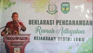 Bupati Luwu Apresiasi Deklarasi Pencanangan Rumah Adhyaksa Kejaksaan Negeri Luwu