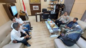 Bawaslu Audiensi dengan Kapolres Luwu Utara Bahas Penanganan Pidana Pemilu