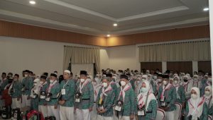 Dua Tahun Tertunda, Bupati Luwu Lepas Keberangkatan 124 CJH Tahun 2022