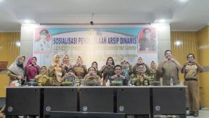 Dinas Perpustakaan Luwu Sosialisasi Pengelolaan Arsip Dinamis