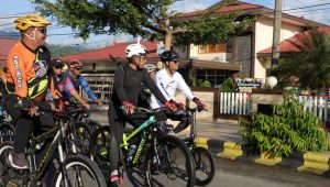 Meriahkan Hari Bhayangkara ke 76, Pangdam TNI Fun Bike bersama Polres Palopo