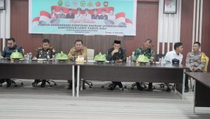 Masuki Tahapan Pemilu 2024, Pemkab dan Forkopimda Luwu Gelar Rapat Terbatas