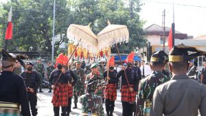 Berkunjung di Makosat, Pangdam XIV Hasanuddin Apresiasi Kinerja Personel Brimob Polda Sulsel dalam Menjaga Kesatuan Bangsa dan Negara