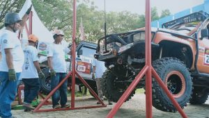 Start di Lapangan Pancasila, Palopo Adventure Offroader Diikuti Pebalap Nasional