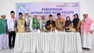 Tiba di Palopo, Rombongan Jamaah Haji Disambut Walikota